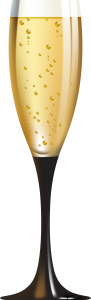 Champagne glass PNG-17474